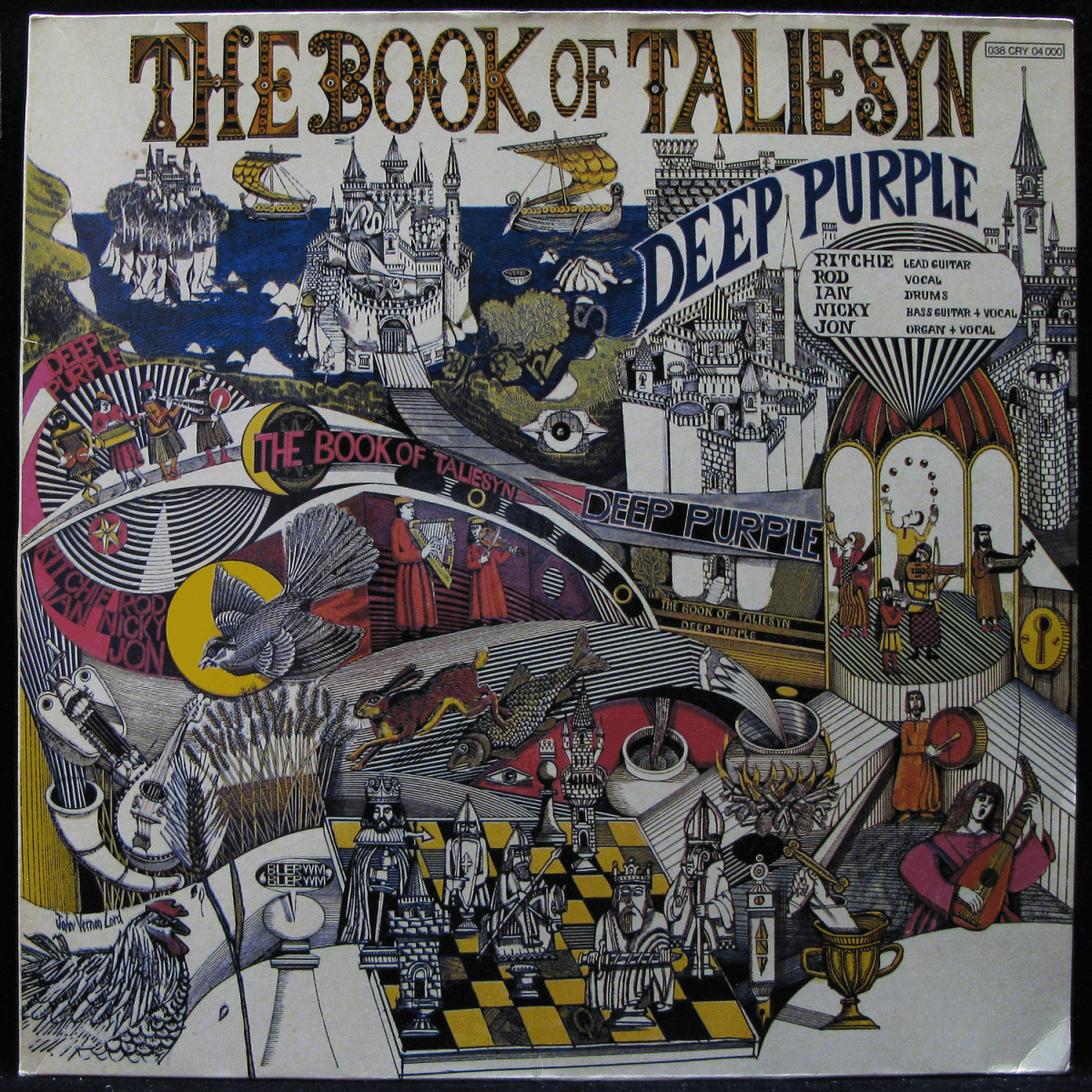 LP Deep Purple — Book Of Taliesyn фото