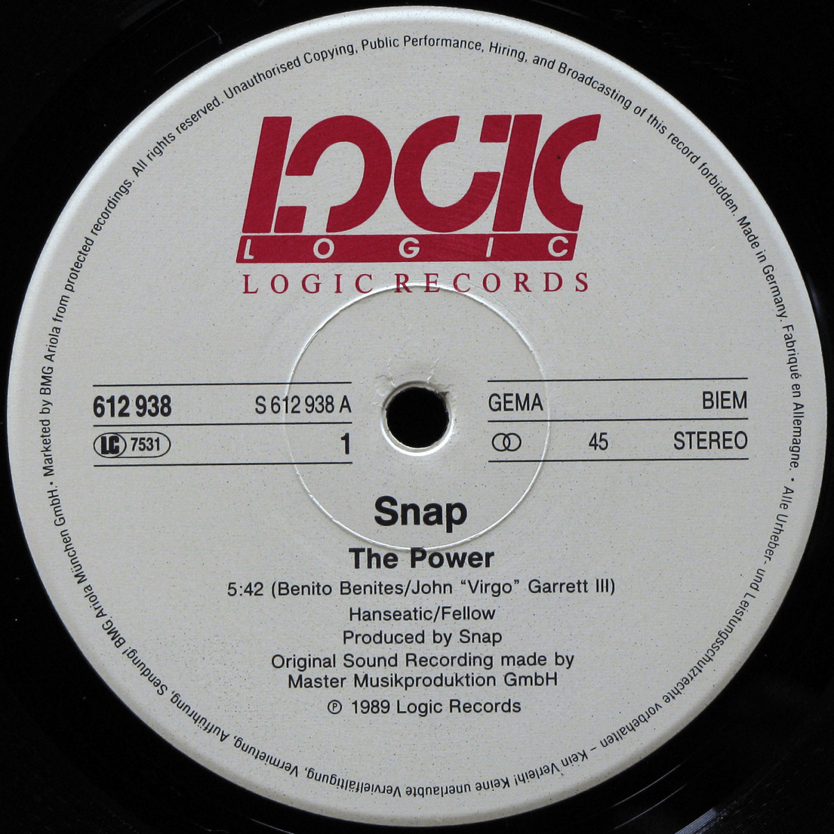 LP Snap — Power (maxi) фото 2