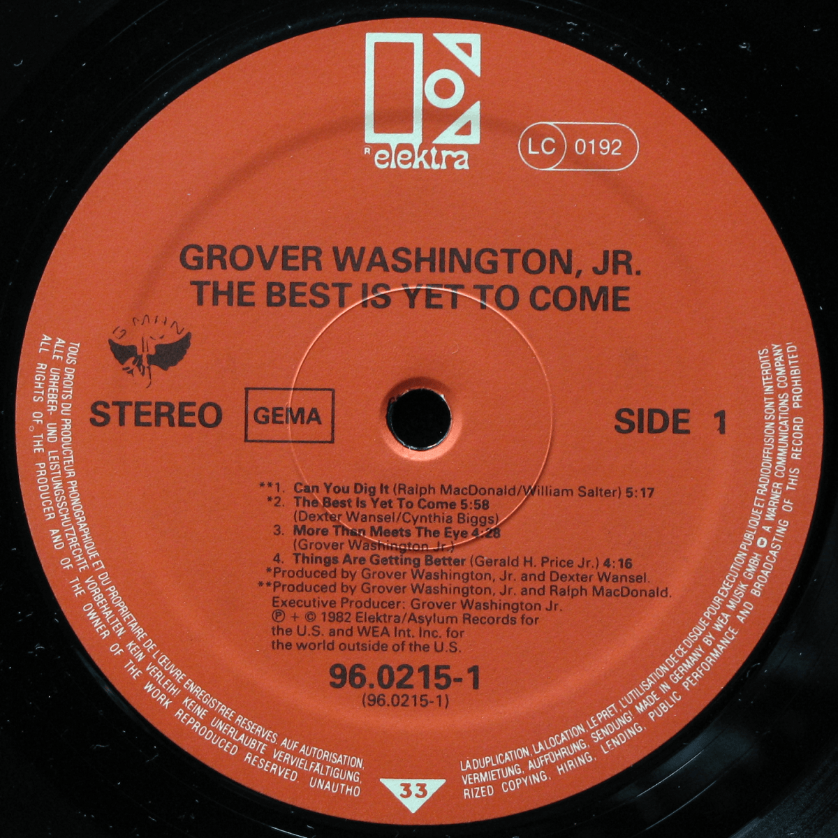 LP Grover Washington Jr. — Best Is Yet To Come фото 2