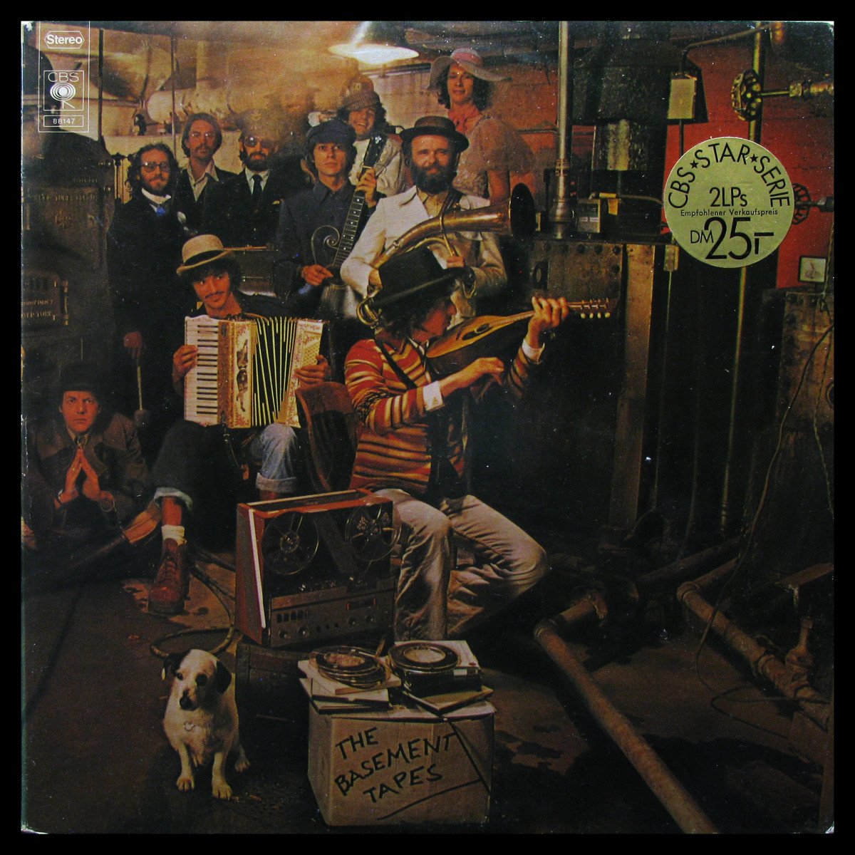 LP Bob Dylan & The Band — Basement Tapes (2LP) фото