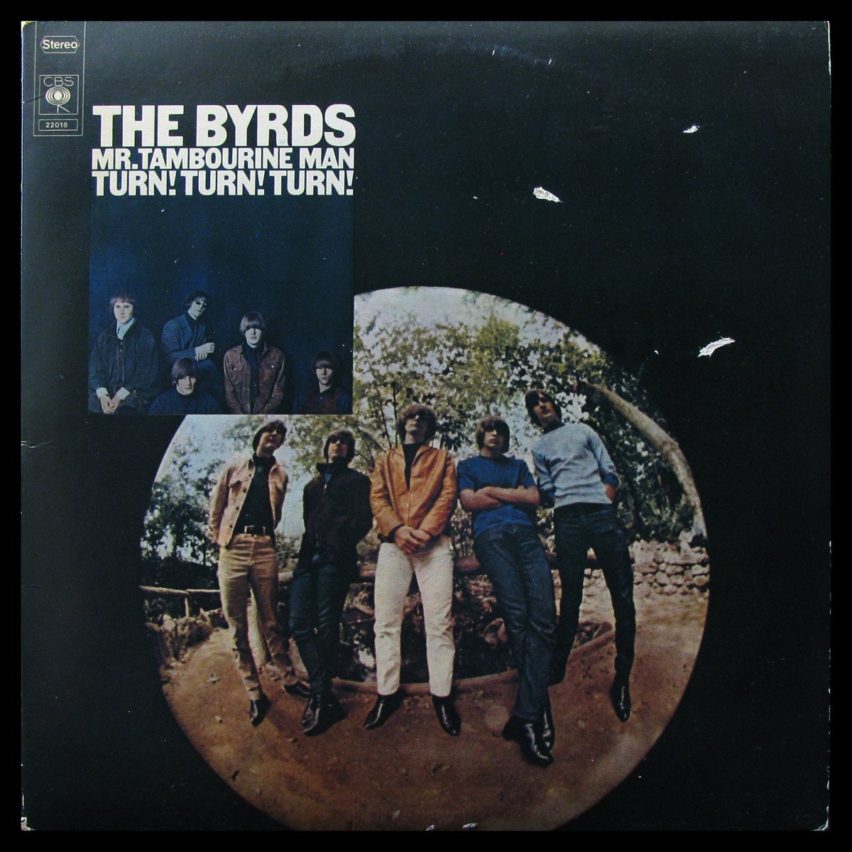 LP Byrds — Mr. Tambourine Man / Turn! Turn! Turn! фото