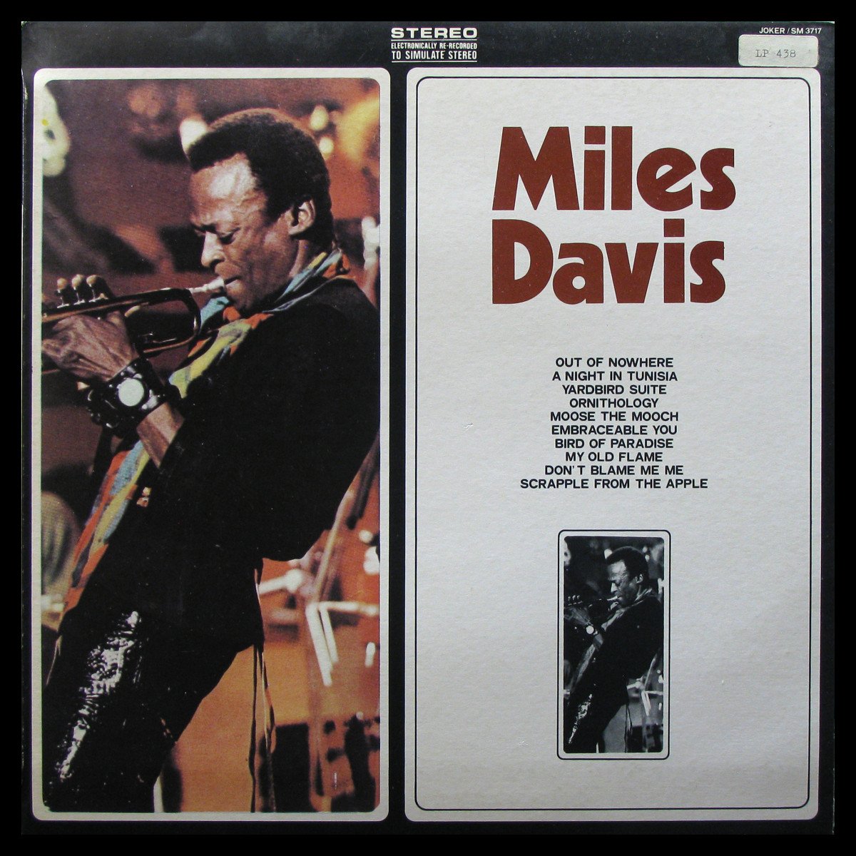 LP Miles Davis — Miles Davis (1962) фото