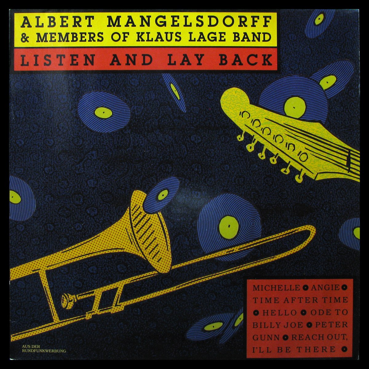 LP Albert Mangelsdorff — Listen And Lay Back фото