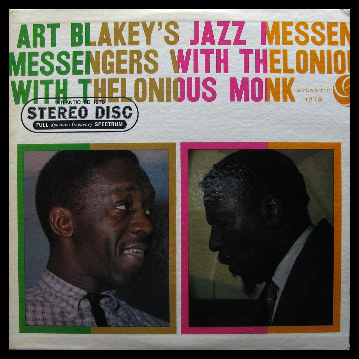 LP Art Blakey's Jazz Messengers / Thelonious Monk — Art Blakey's Jazz Messengers With Thelonious Monk фото