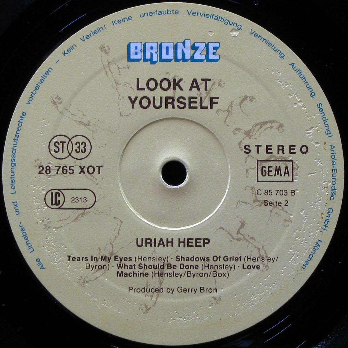 LP Uriah Heep — Look At Yourself (+ poster) фото 5