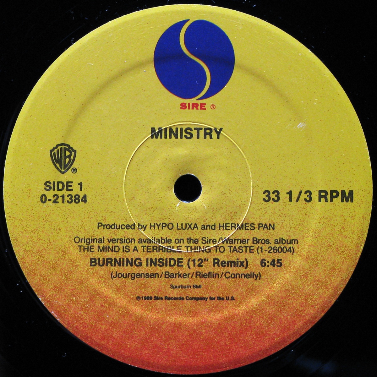 LP Ministry — Burning Inside (maxi) фото 3