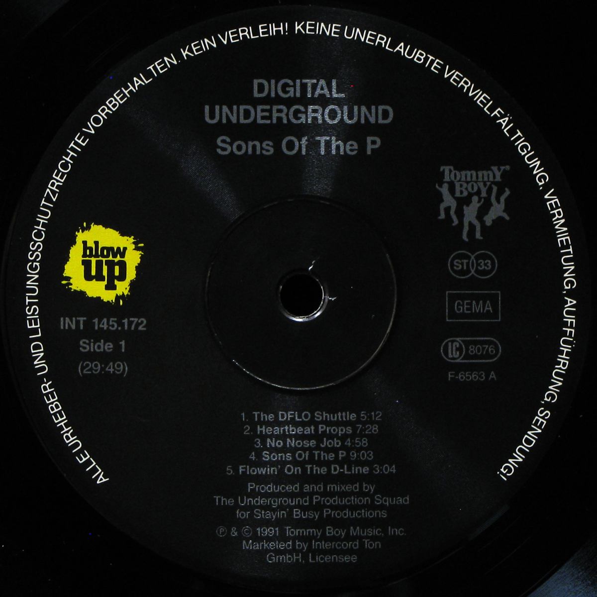 LP Digital Underground — Sons Of The P фото 3