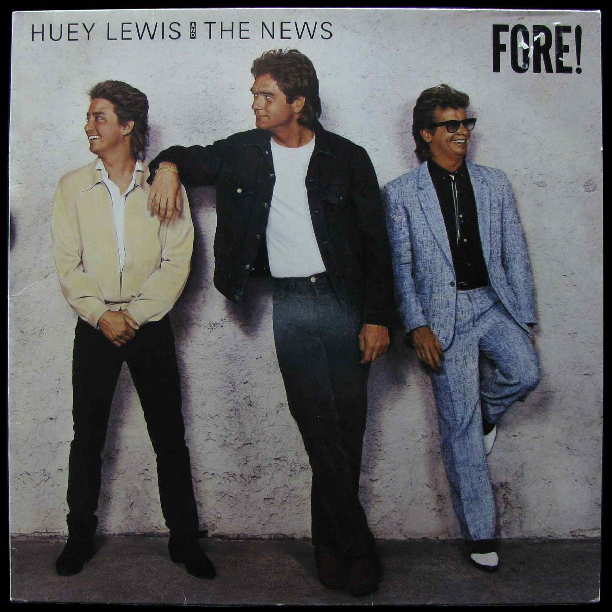 LP Huey Lewis And The News — Fore! фото