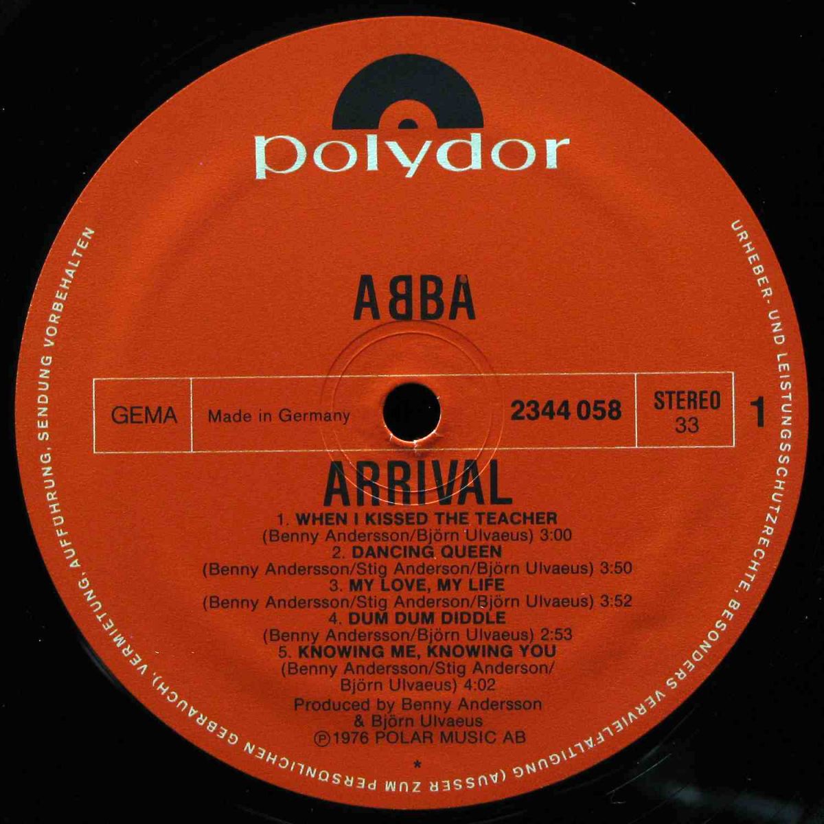 LP Abba — Arrival фото 2