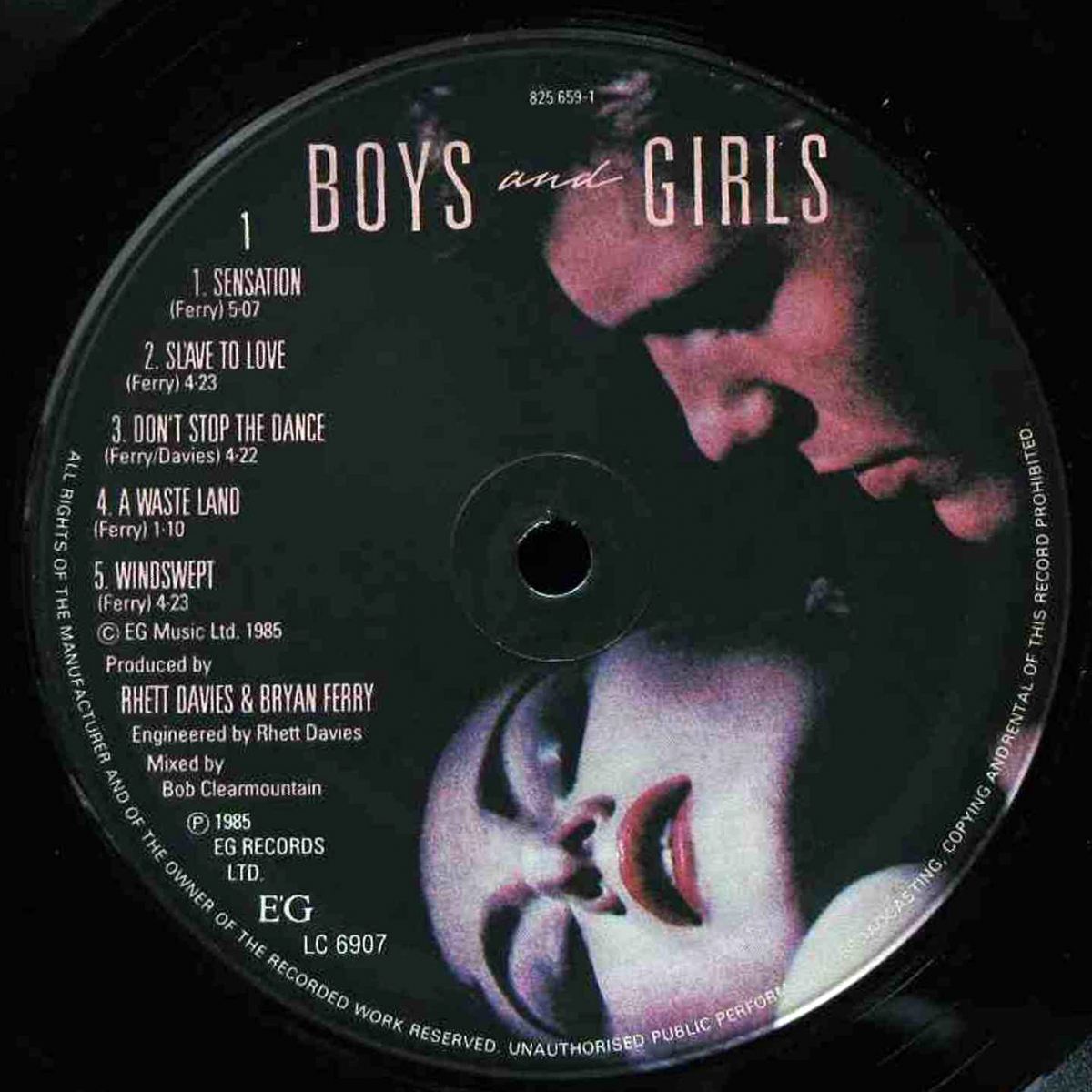 LP Bryan Ferry — Boys And Girls фото 2