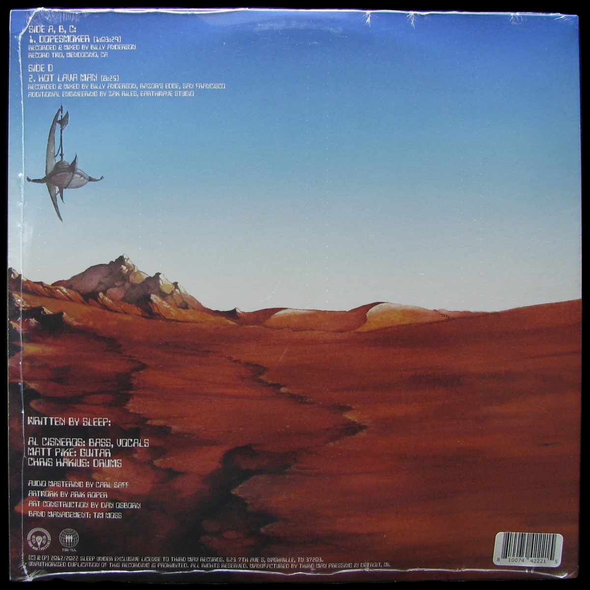 LP Sleep — Dopesmoker (2LP, + poster) фото 2