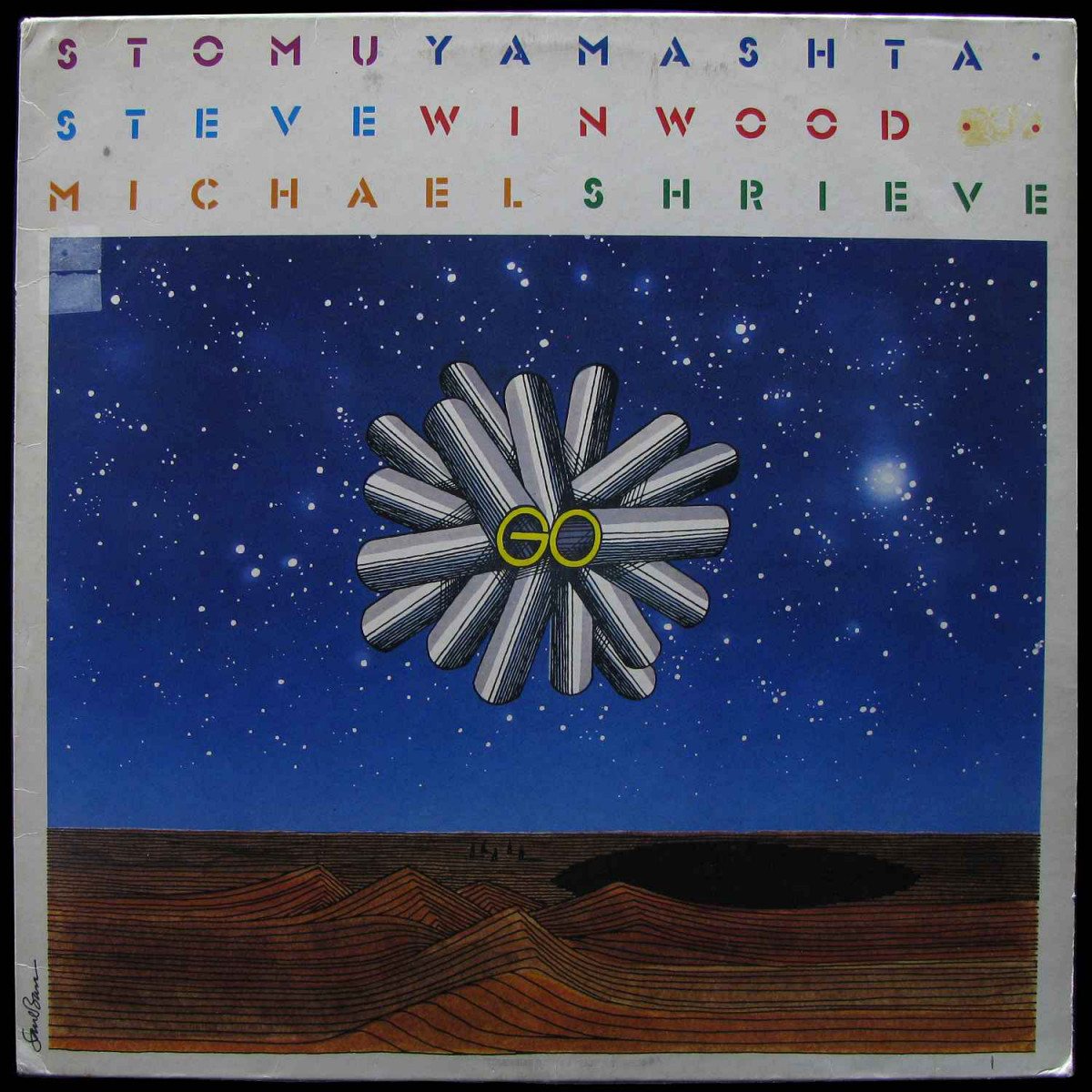 LP Stomu Yamashta / Steve Winwood / Michael Shrieve — Go (+ booklet) фото