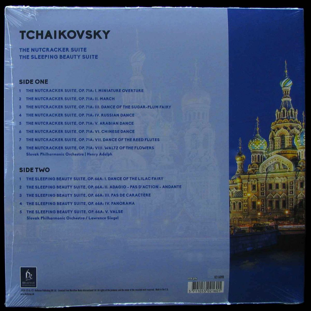 LP Pyotr Ilyich Tchaikovsky — The Nutcracker Suite, The Sleeping Beauty Suite фото 2