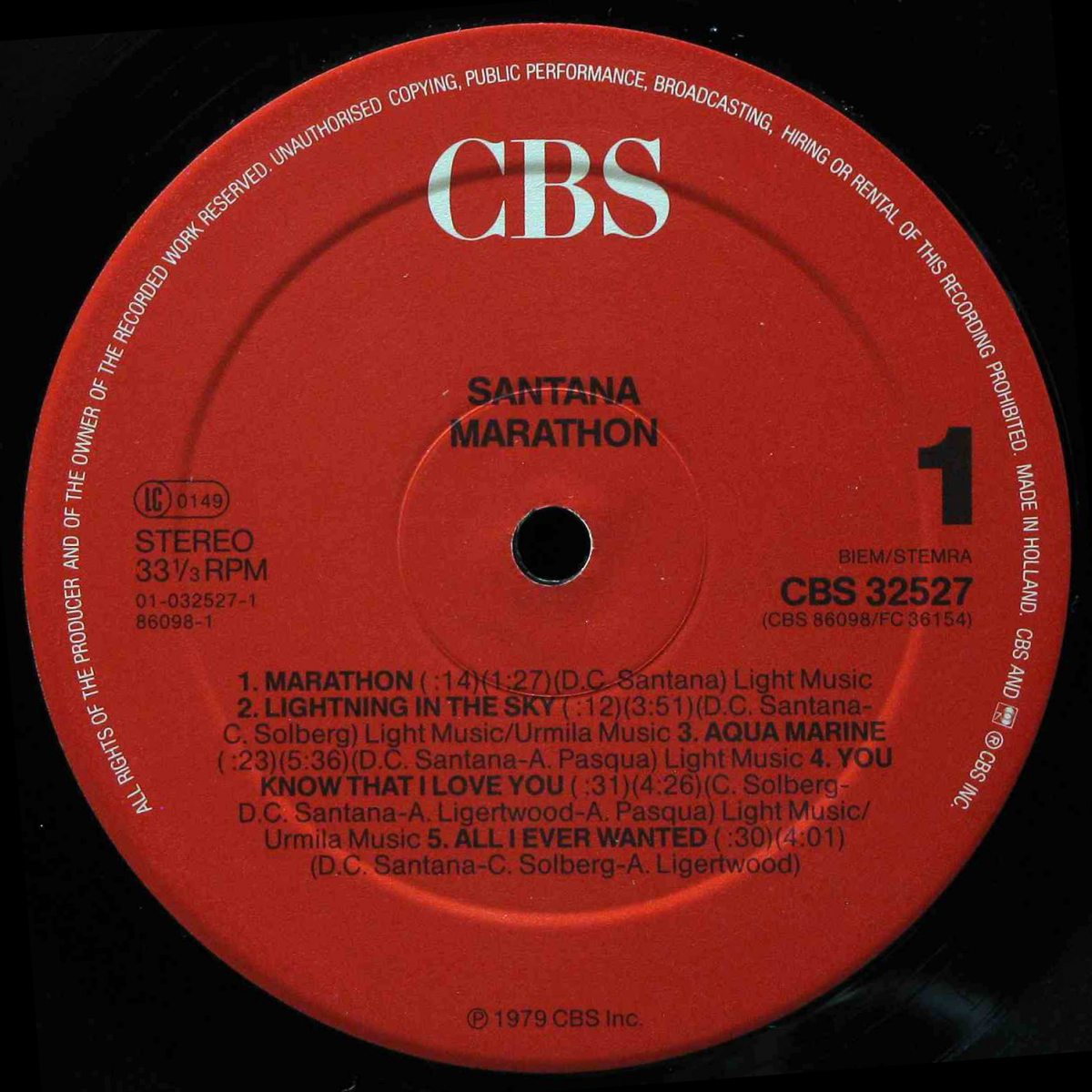 LP Santana — Marathon фото 2