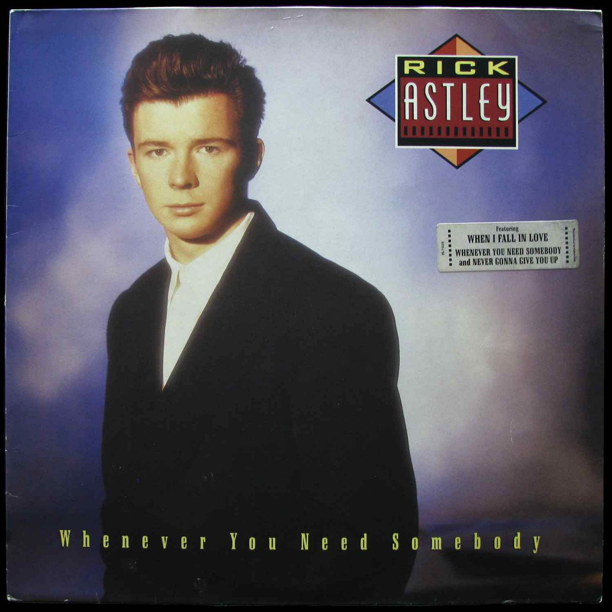 LP Rick Astley — Whenever You Need Somebody фото