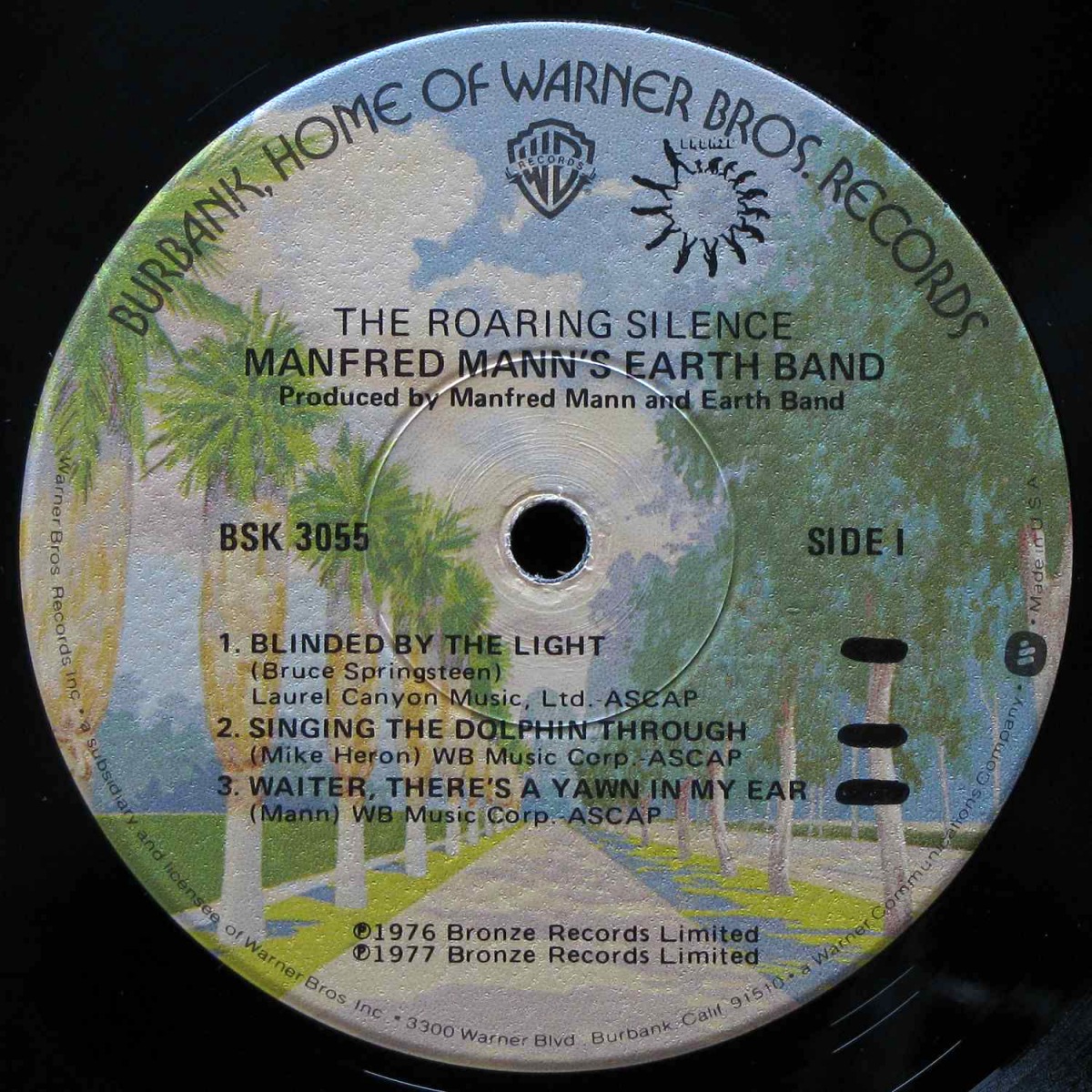 LP Manfred Mann's Earth Band — Roaring Silence фото 3