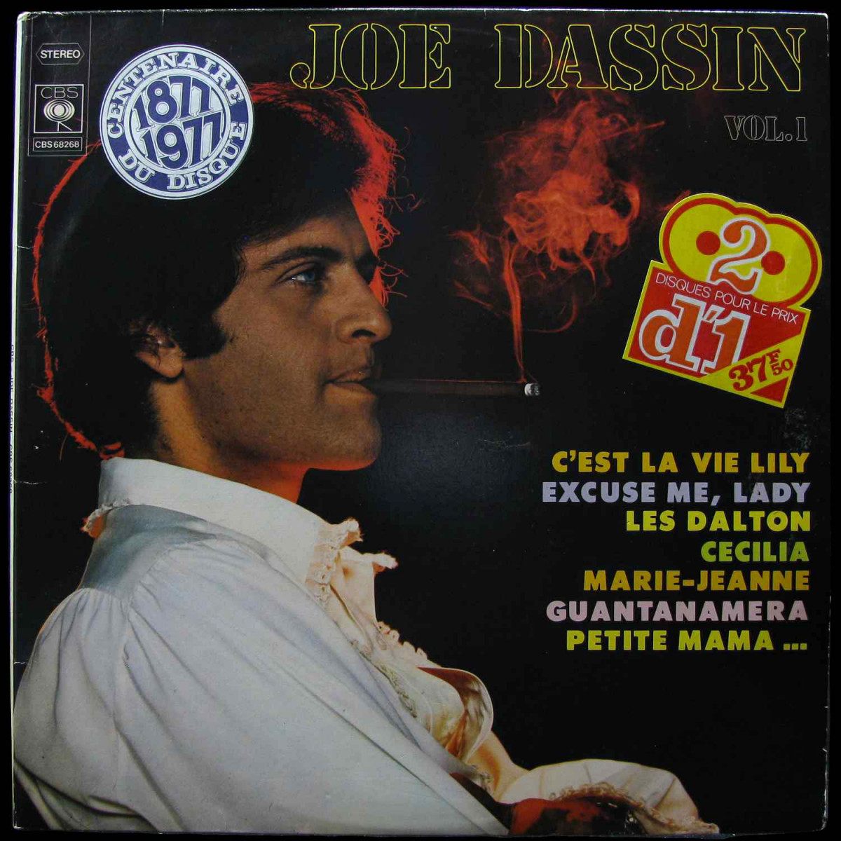 LP Joe Dassin — Vol. 1 & Vol. 2 (2LP) фото