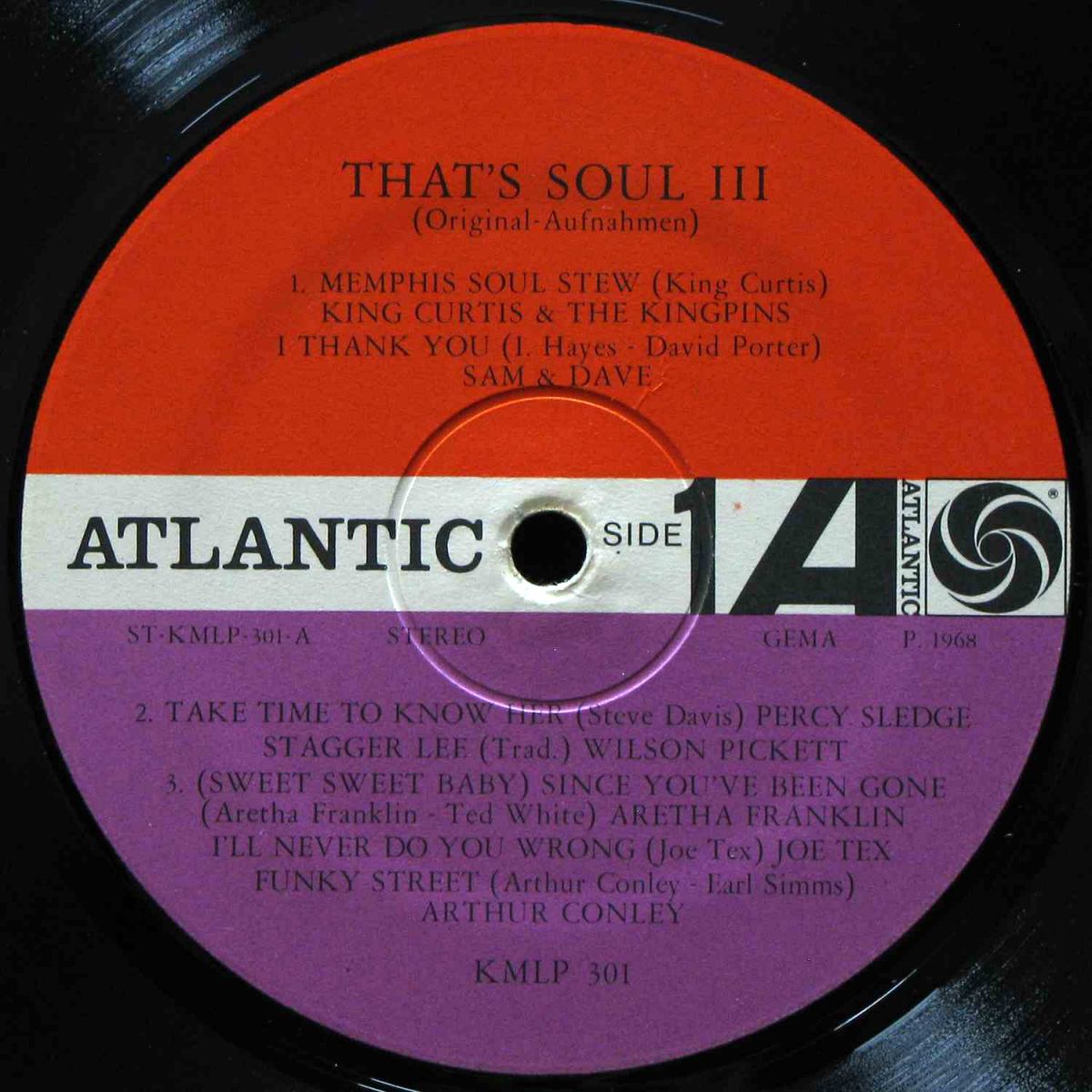 LP V/A — That's Soul 3 фото 2