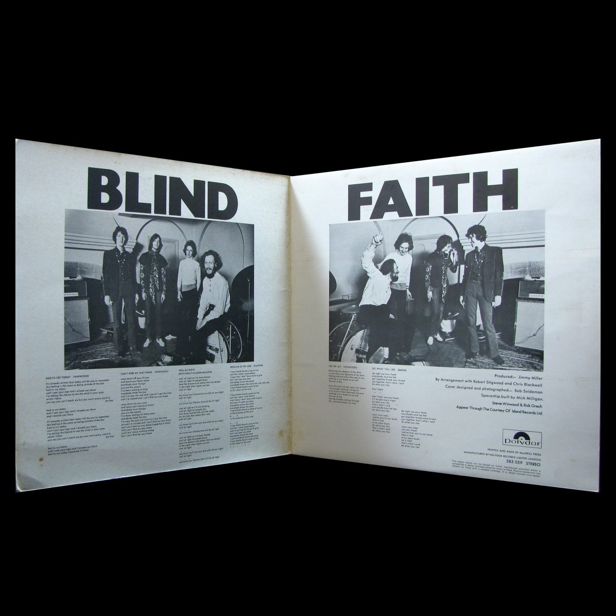 LP Blind Faith — Blind Faith фото 5