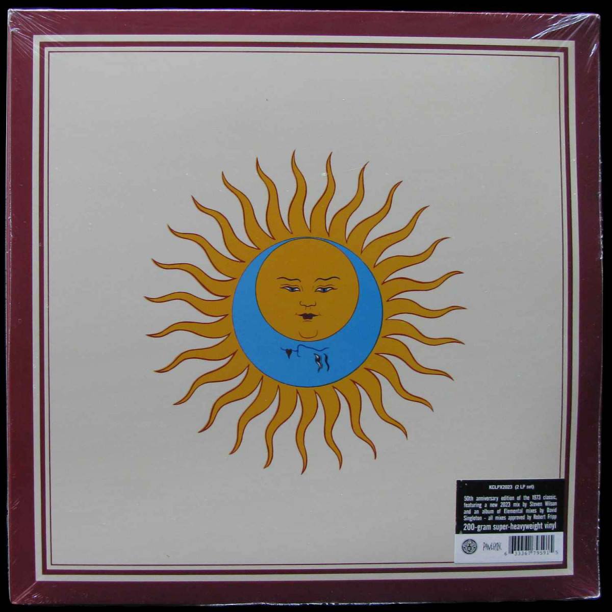 LP King Crimson — Larks' Tongues In Aspic 2023 Mixes (2LP) фото