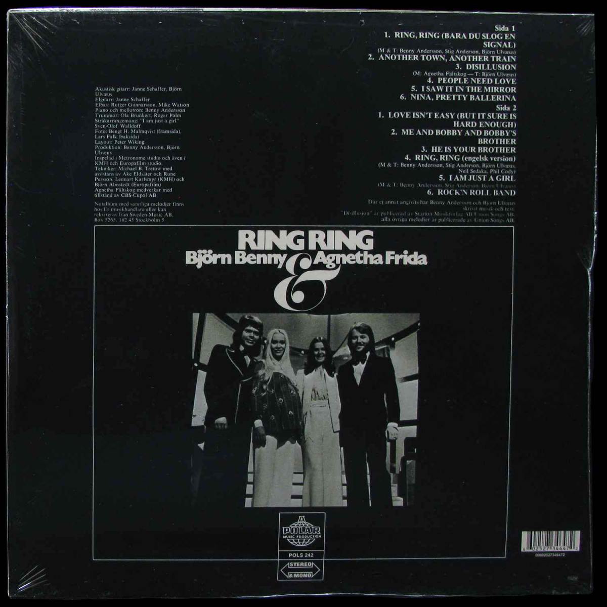 LP Abba — Ring Ring фото 2