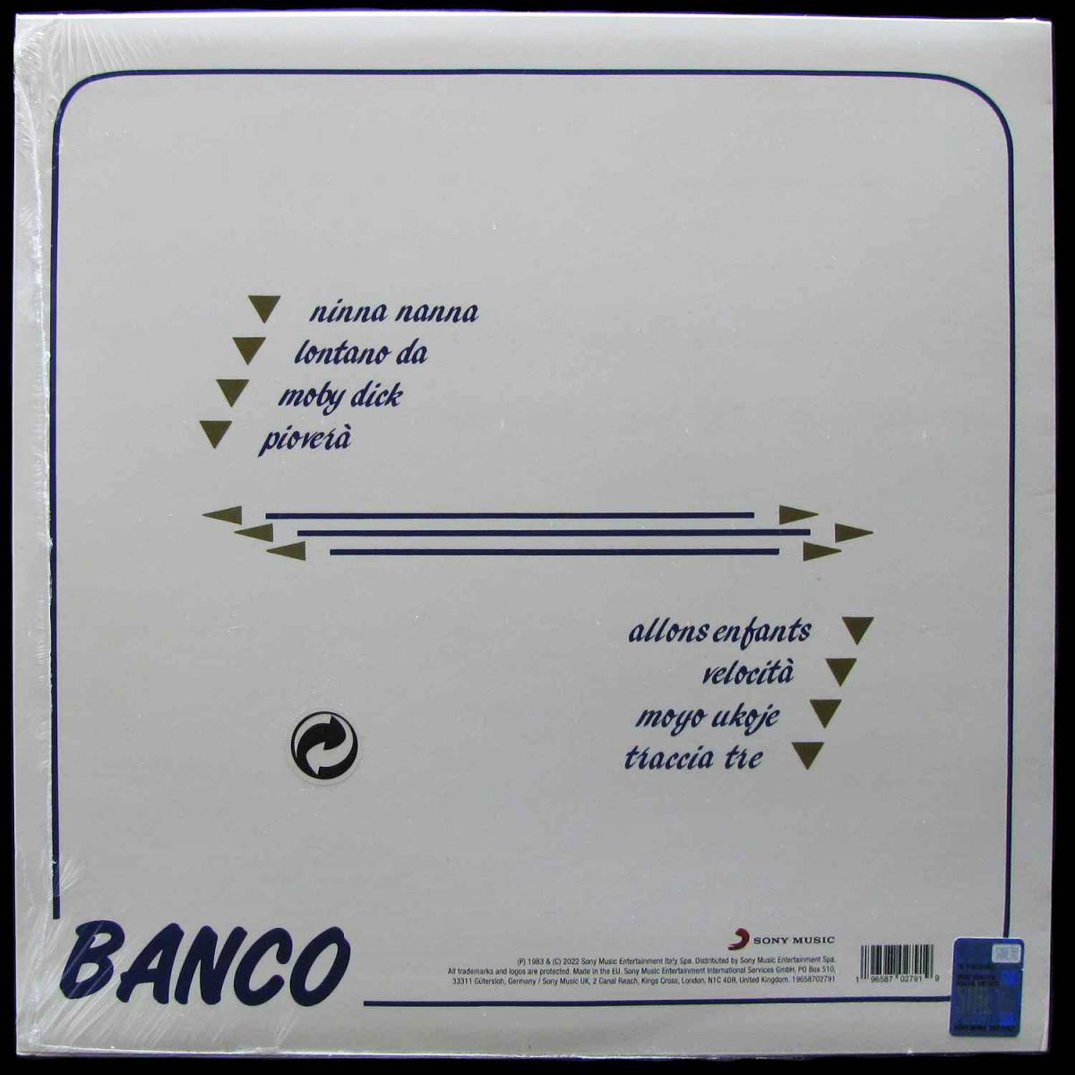 LP Banco Del Mutuo Soccorso — Banco (coloured vinyl) фото 2