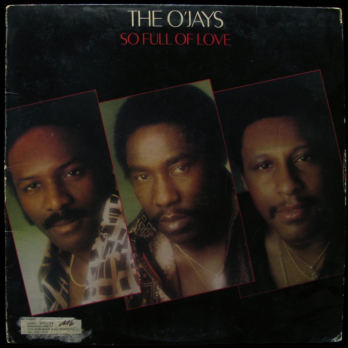 LP O'Jays — So Full Of Love фото