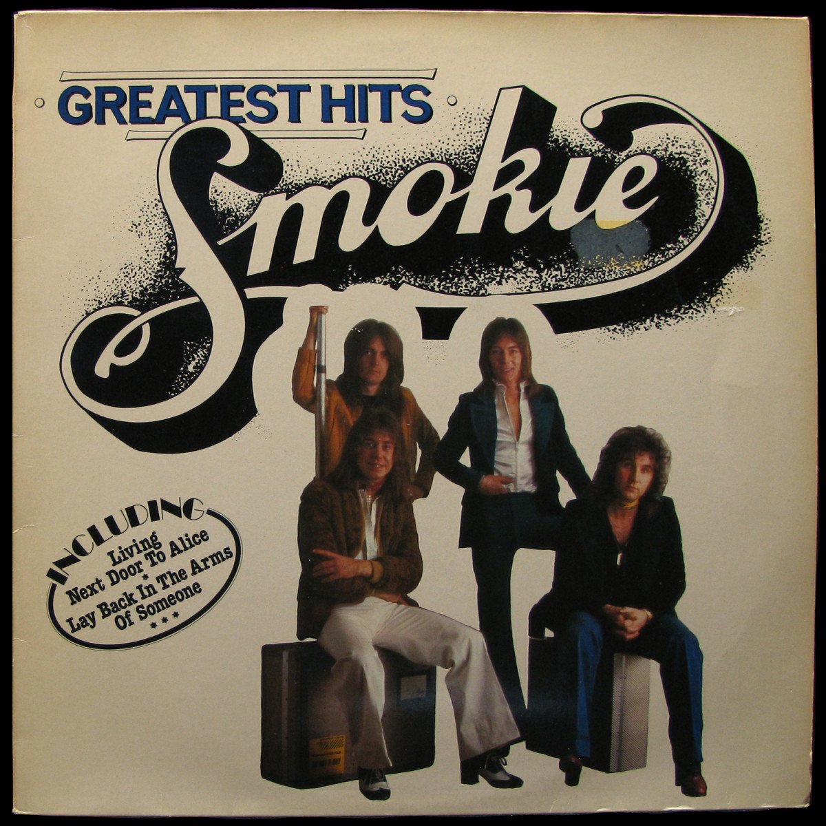 LP Smokie — Greatest Hits (1977) фото