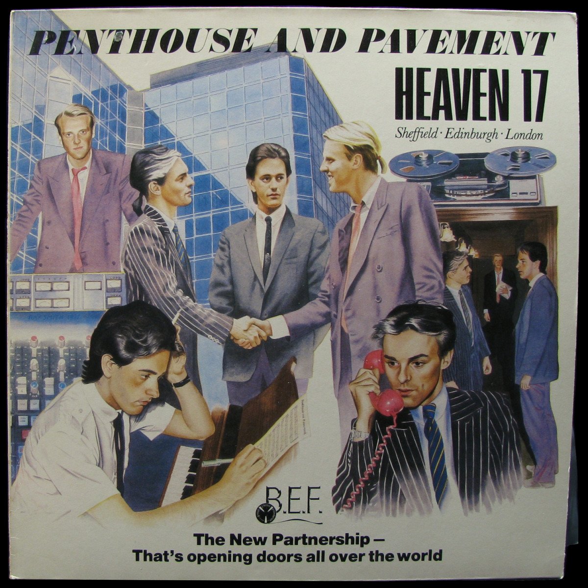 LP Heaven 17 — Penthouse And Pavement фото