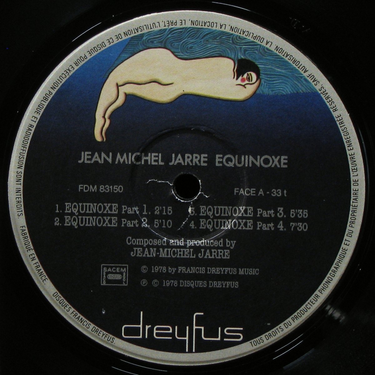 LP Jean Michel Jarre — Equinoxe фото 2