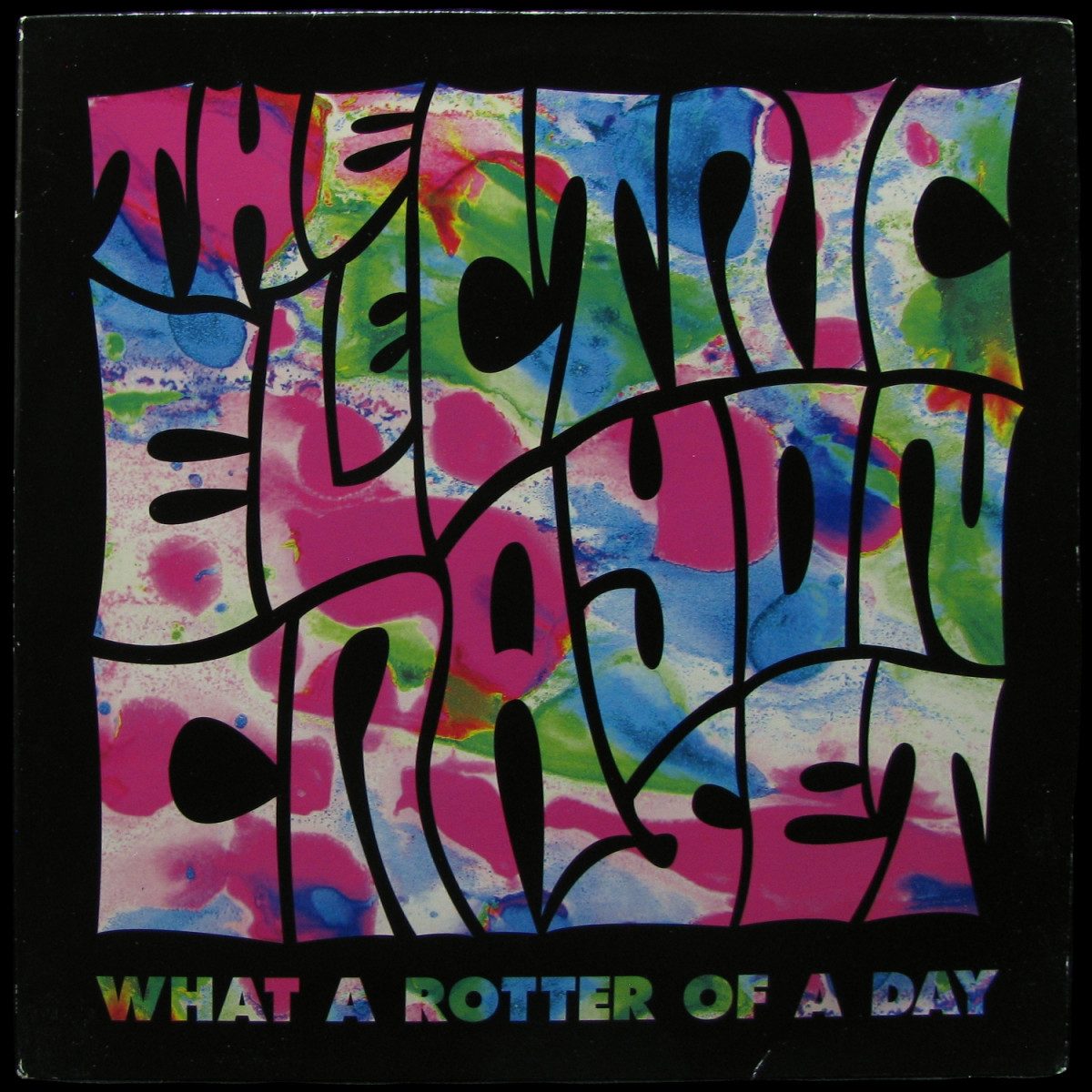 LP Electric Crayon Set — What A Rotter Of A Day (coloured vinyl) фото