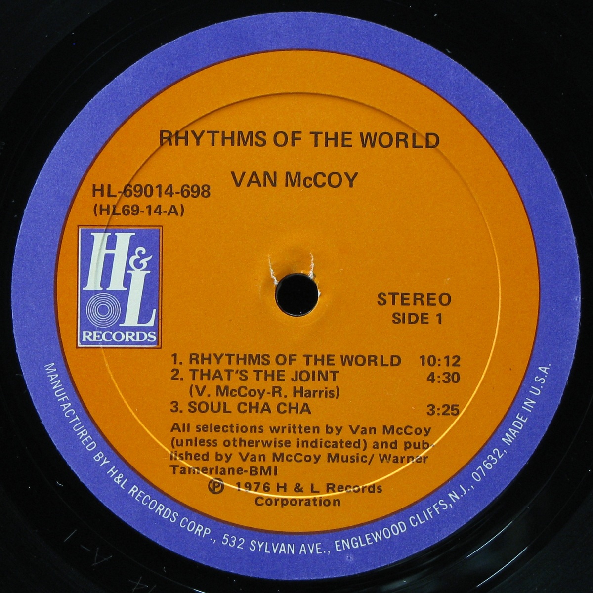 LP Van McCoy — Rhythms Of The World фото 2