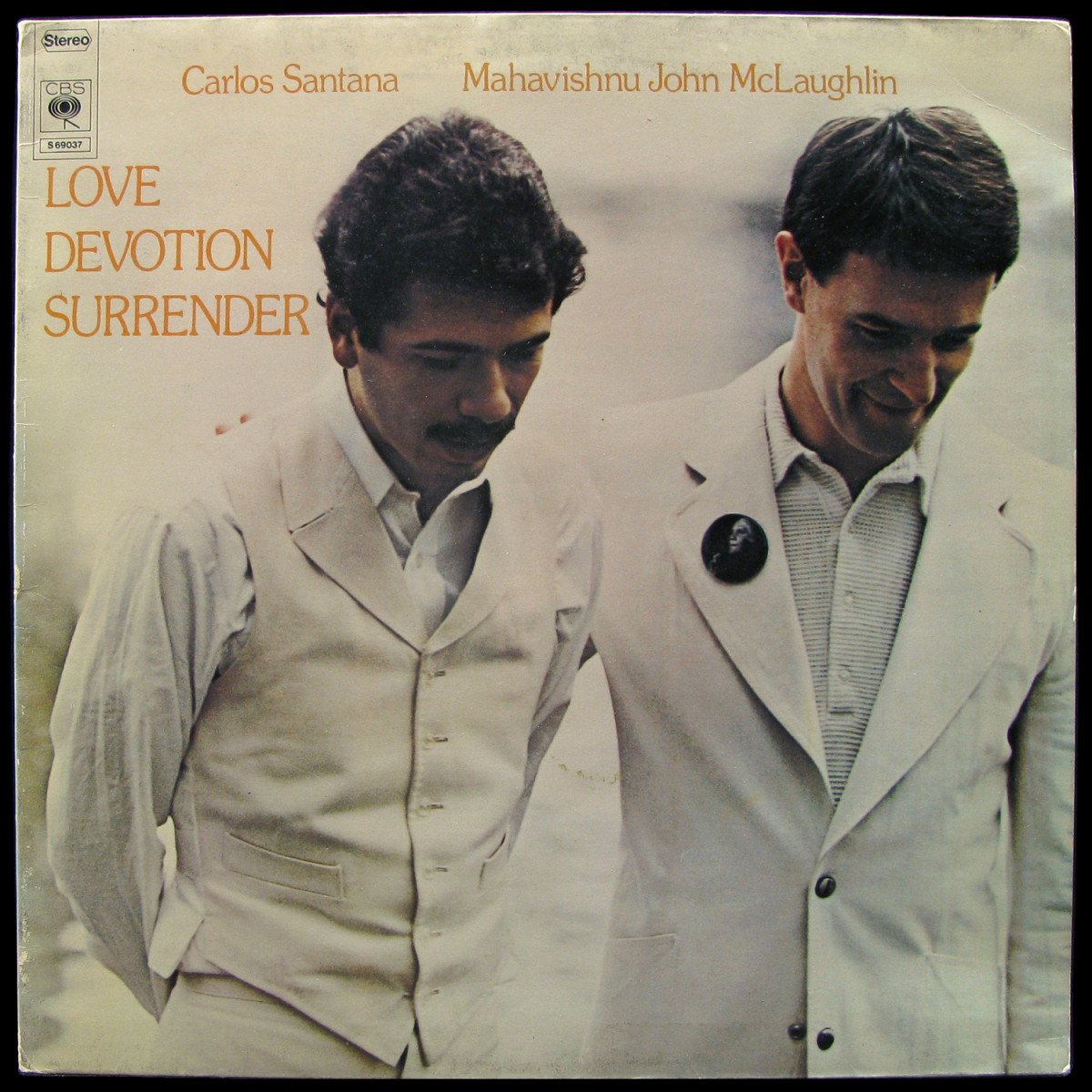 LP Carlos Santana / Mahavishnu John McLaughlin — Love Devotion Surrender фото