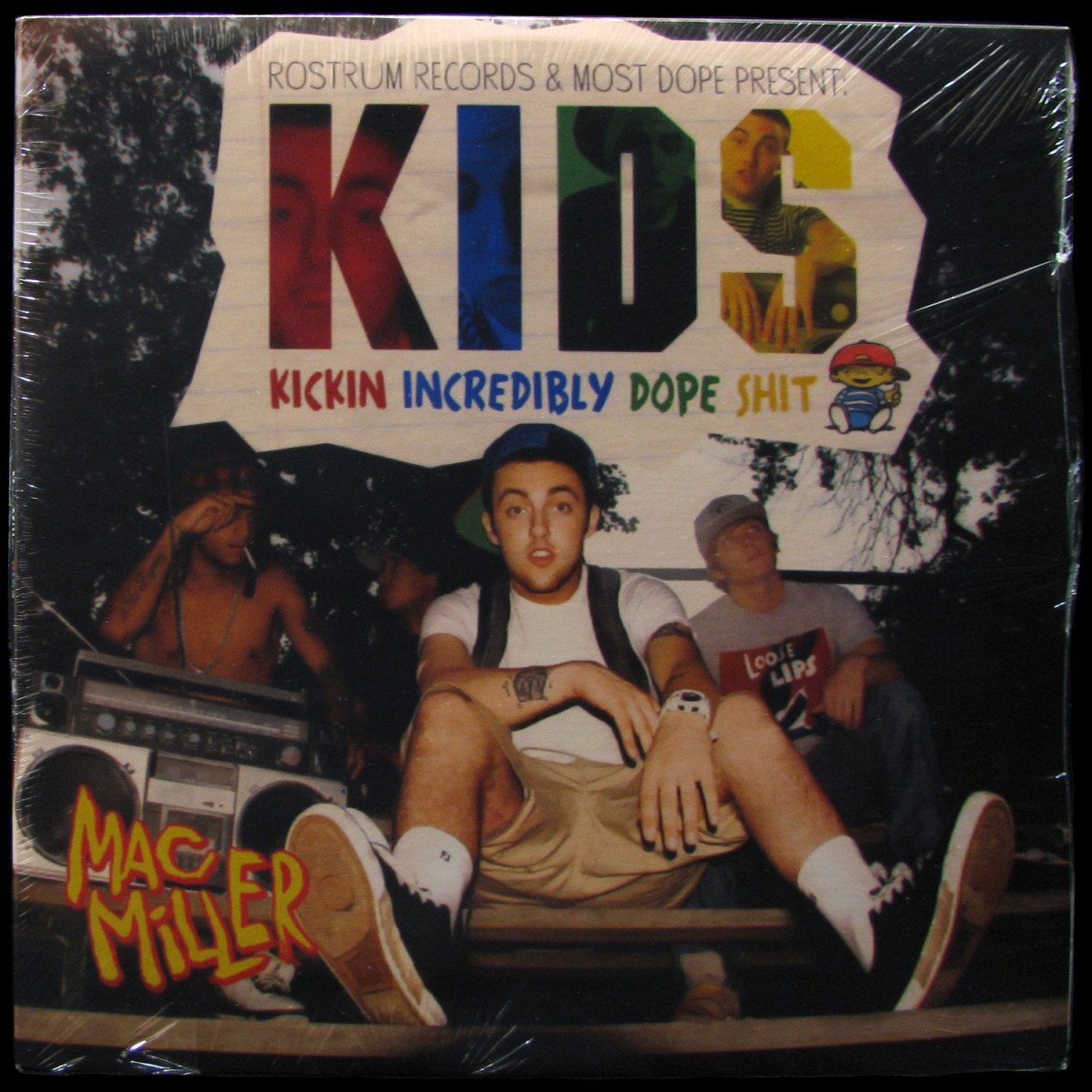 LP Mac Miller — K.I.D.S. (Kickin Incredibly Dope Shit) (coloured vinyl) фото