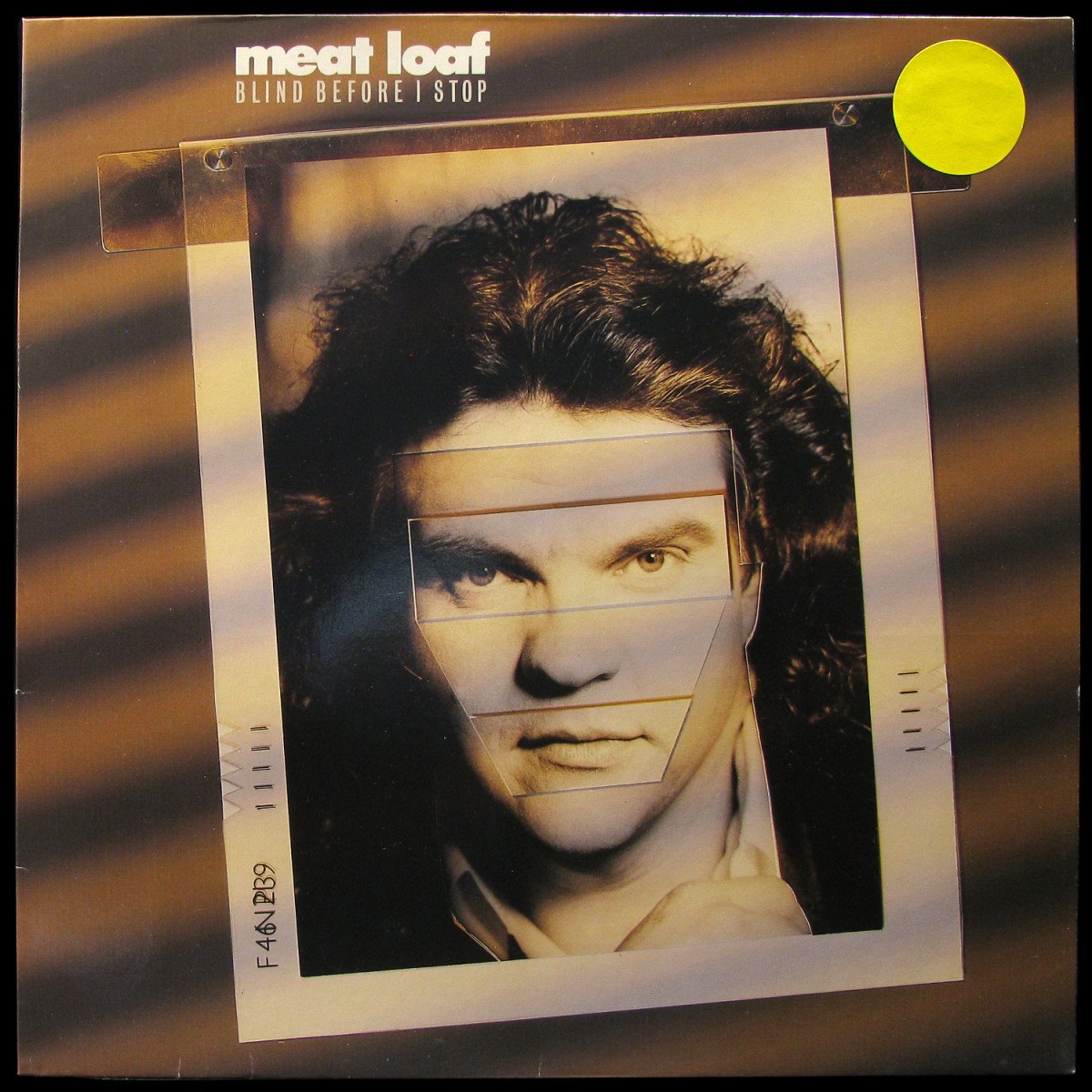 LP Meat Loaf — Blind Before I Stop фото