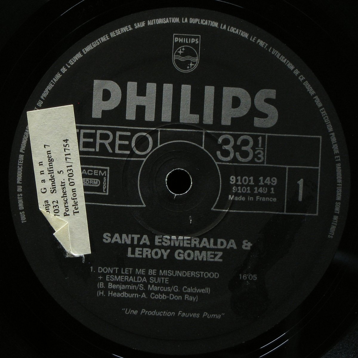 LP Santa Esmeralda — Don't Let Me Be Misunderstood фото 2