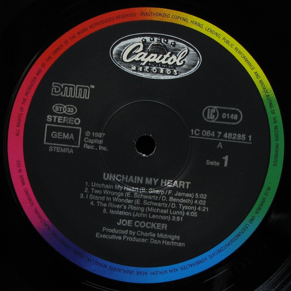 LP Joe Cocker — Unchain My Heart фото 2