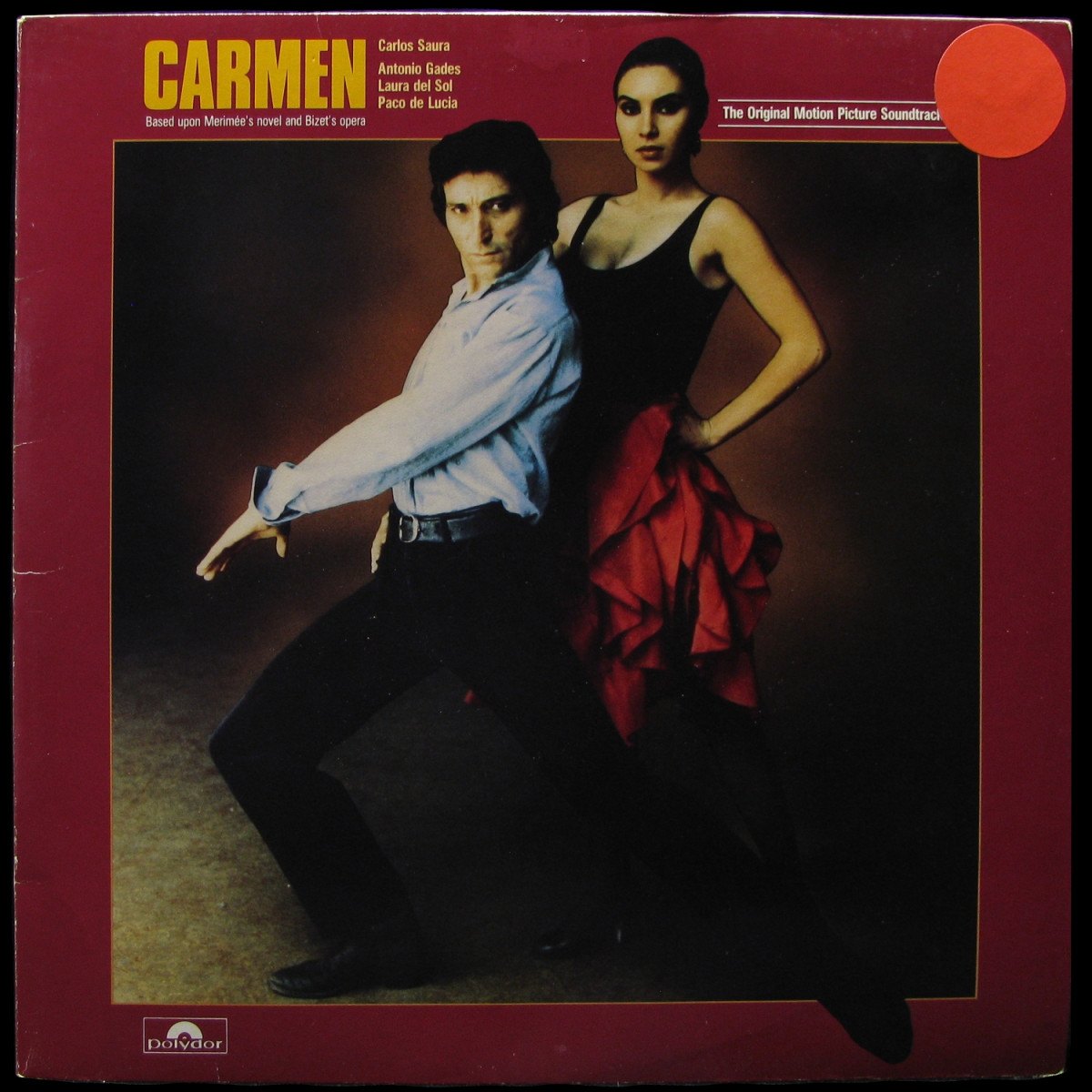 LP V/A — Carmen - The Original Motion Picture Soundtrack фото