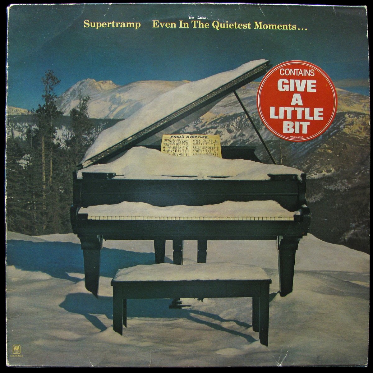 LP Supertramp — Even In The Quietest Moments фото