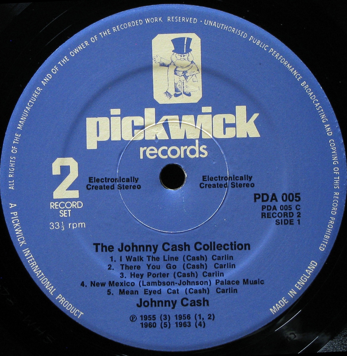 LP Johnny Cash — Johnny Cash Collection (2LP) фото 2