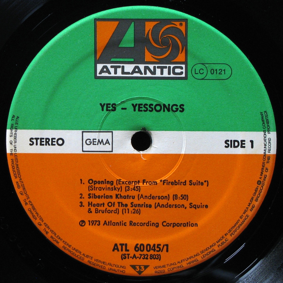 LP Yes — Yessongs (3LP) фото 3