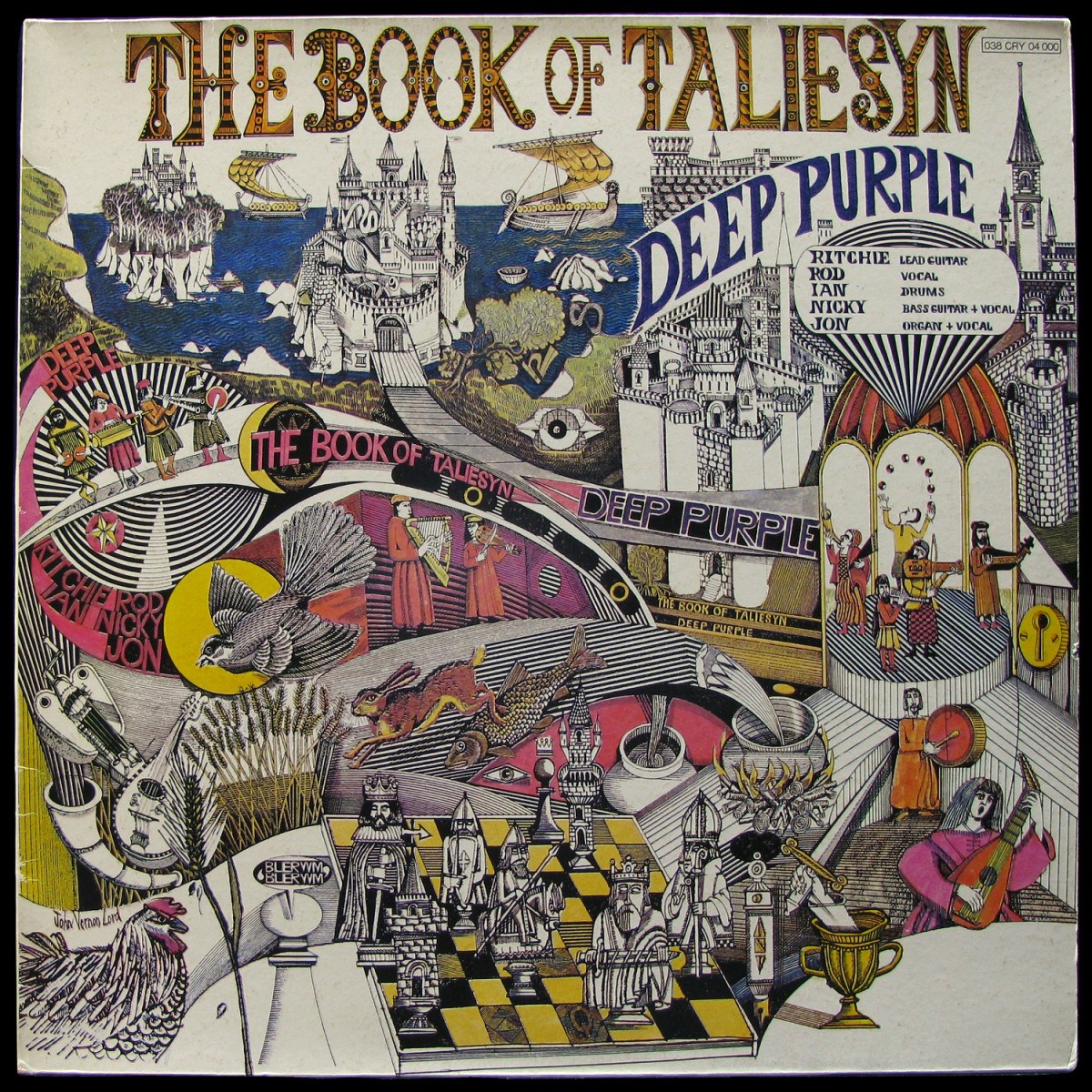 LP Deep Purple — Book Of Taliesyn фото