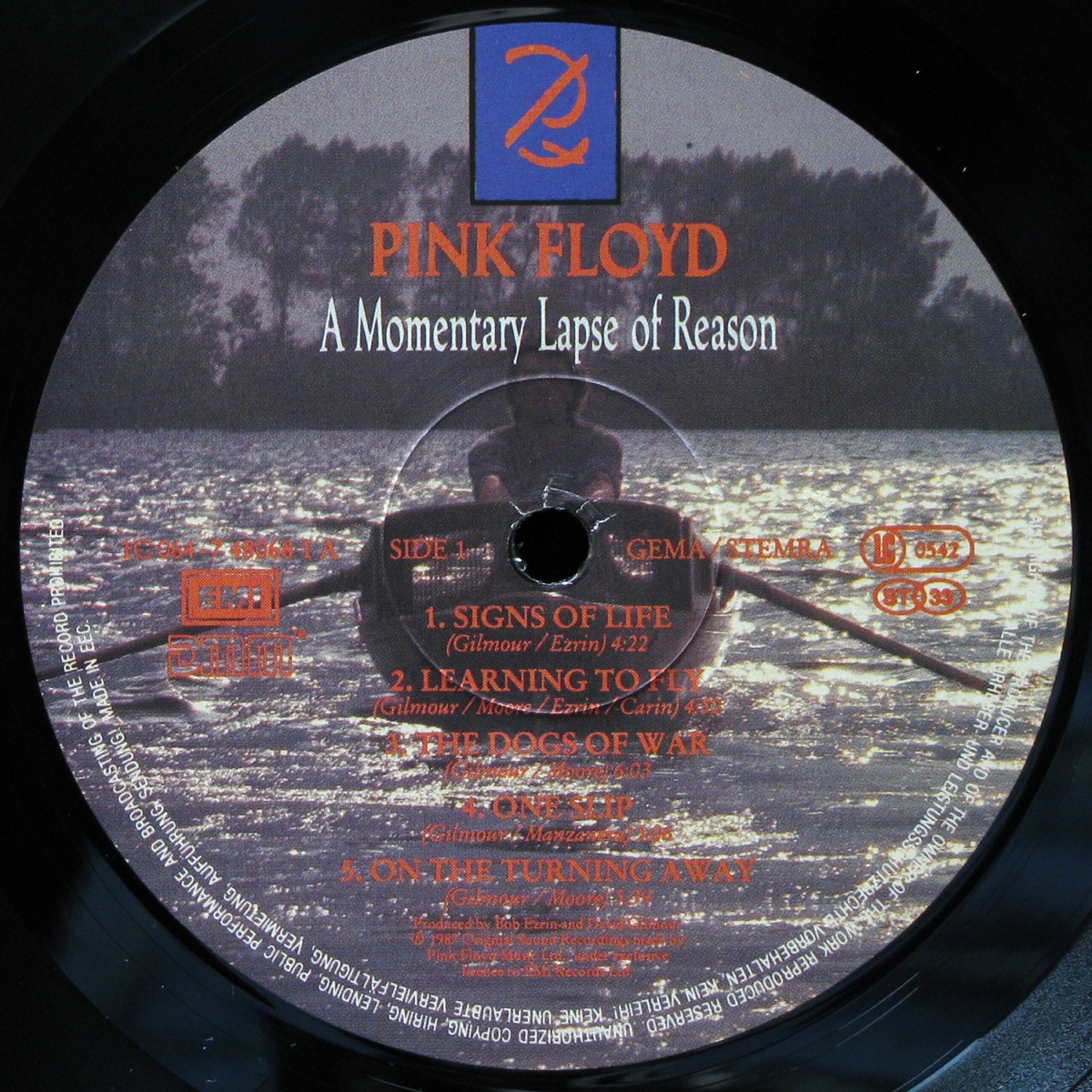 LP Pink Floyd — A Momentary Lapse Of Reason фото 3