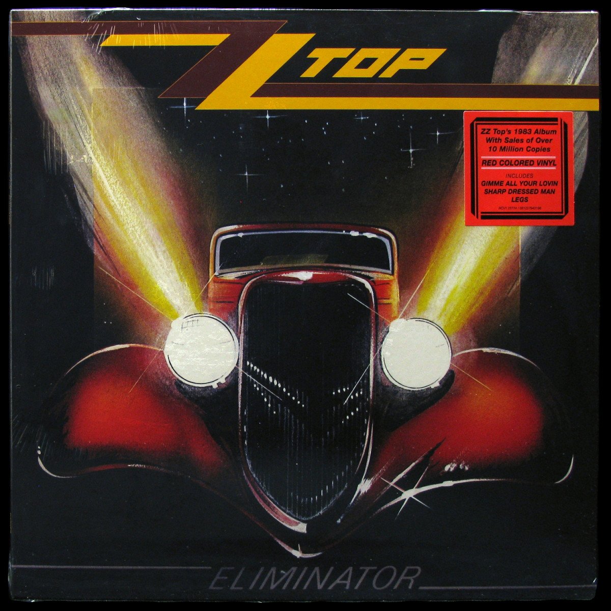 LP ZZ Top — Eliminator (coloured vinyl) фото