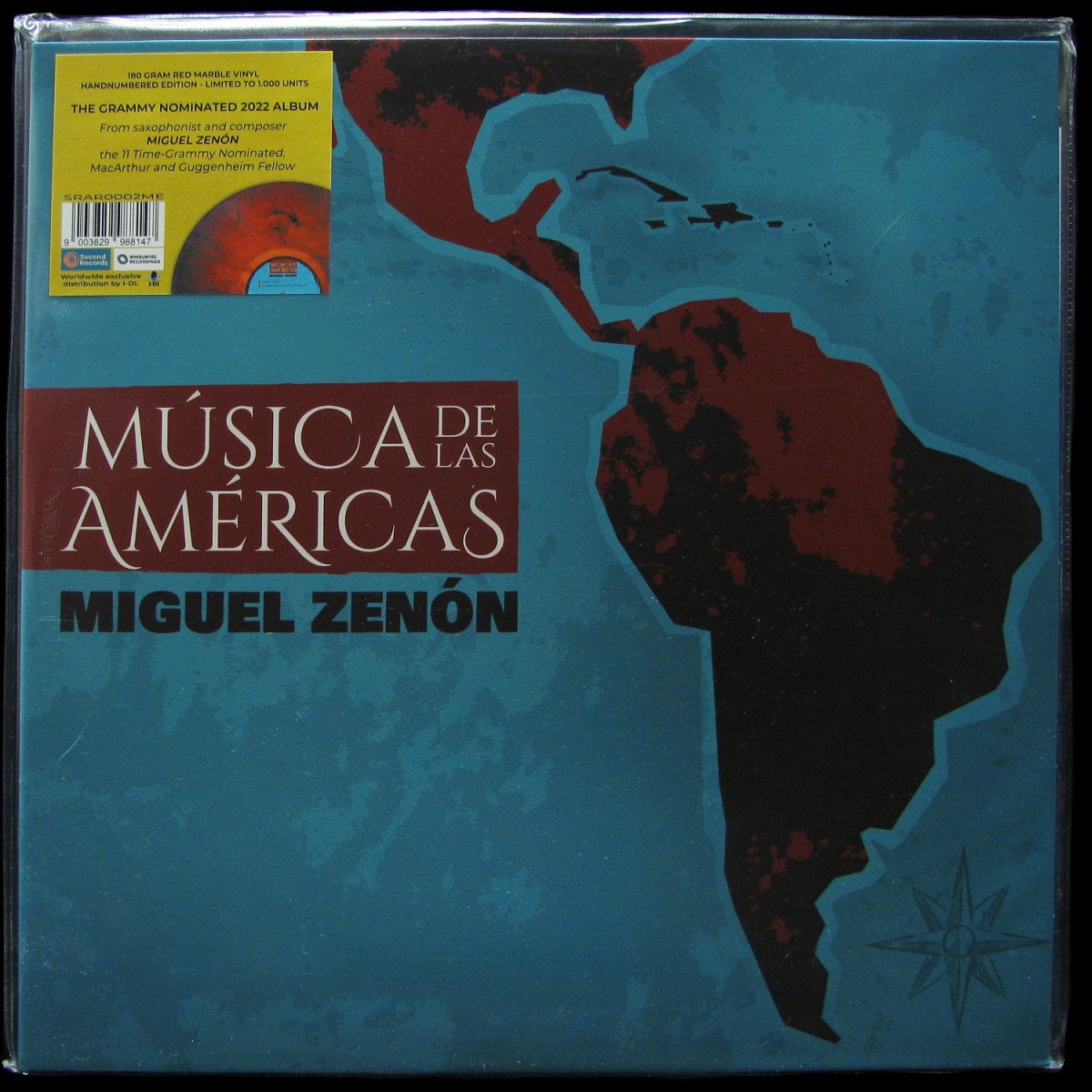 LP Miguel Zenon — Musica De Las Americas (coloured vinyl) фото