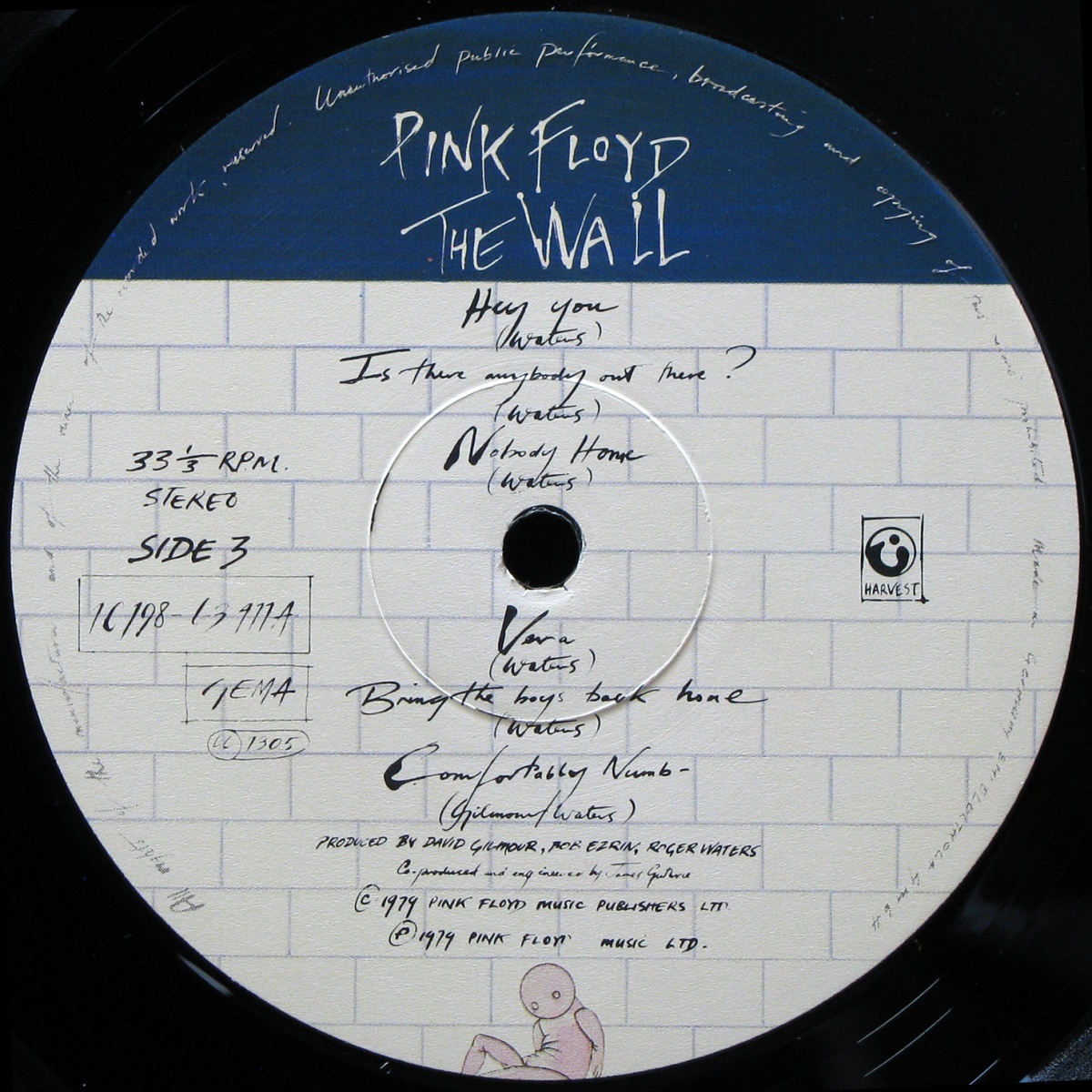 LP Pink Floyd — Wall (2LP) фото 5