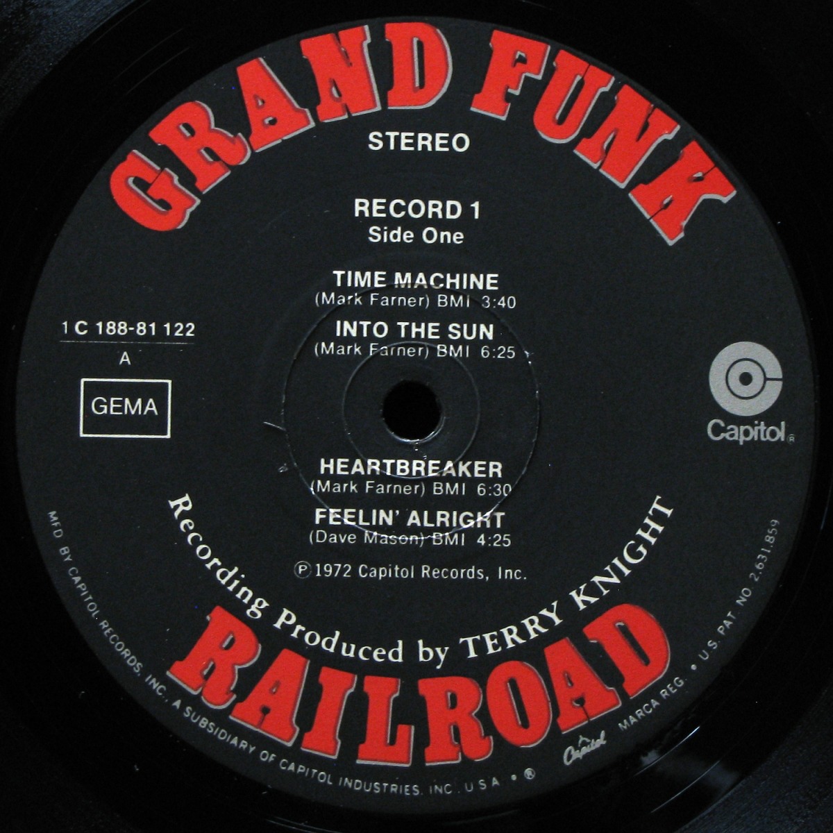 LP Grand Funk Railroad — Mark, Don & Mel 1969-71 (2LP, + poster) фото 3