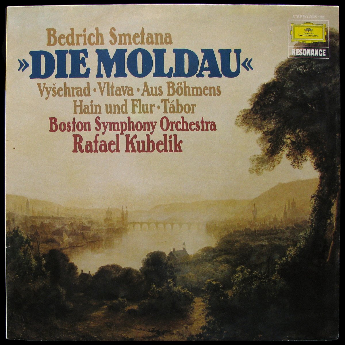 LP Rafael Kubelik — Smetana: Die Moldau фото