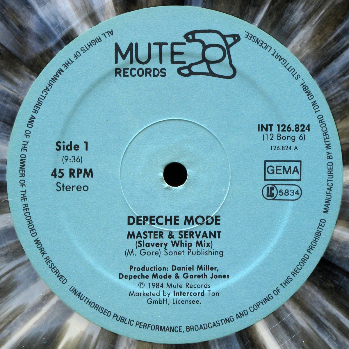 LP Depeche Mode — Master And Servant (Slavery Whip Mix) (coloured vinyl, maxi) фото 3