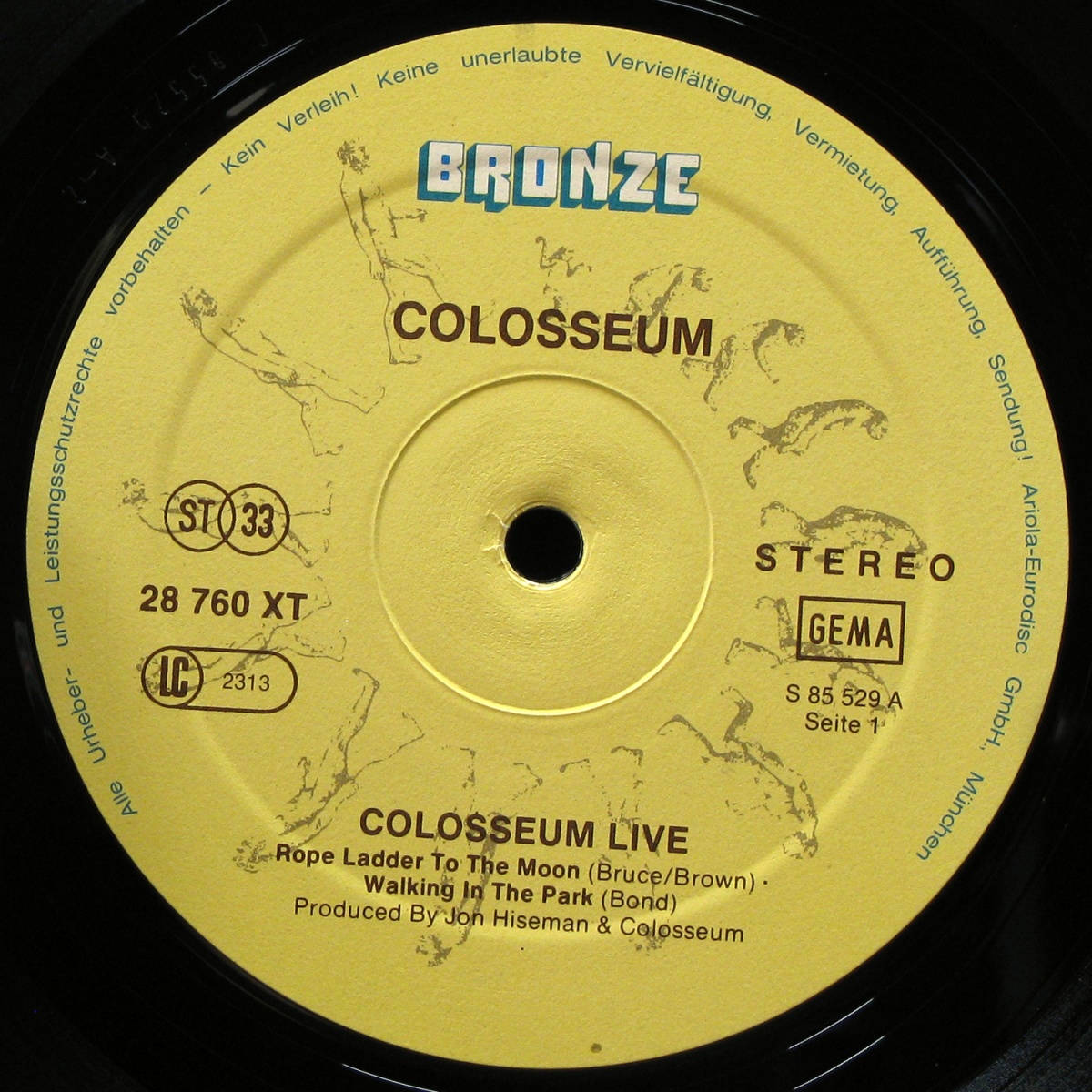 LP Colosseum — Colosseum Live (2LP) фото 3